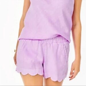 Womens Lilly Pulitzer Brea Linen Short